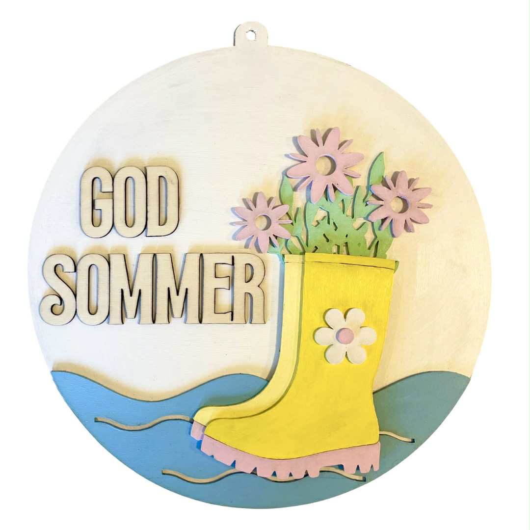 Skilt - God sommer
