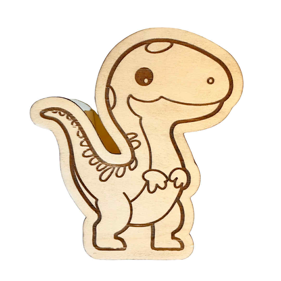 Blyantholder i tre – Dinosaur
