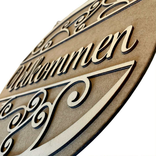 Velkommen - Skilt i kryssfiner og HDF