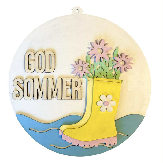 Skilt - God sommer