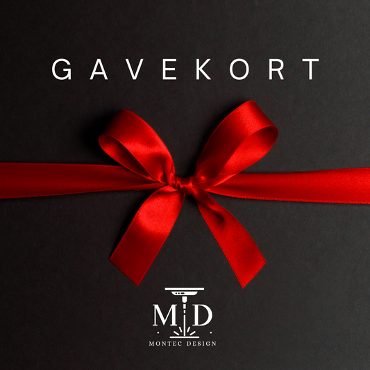 Gavekort - Montec Design