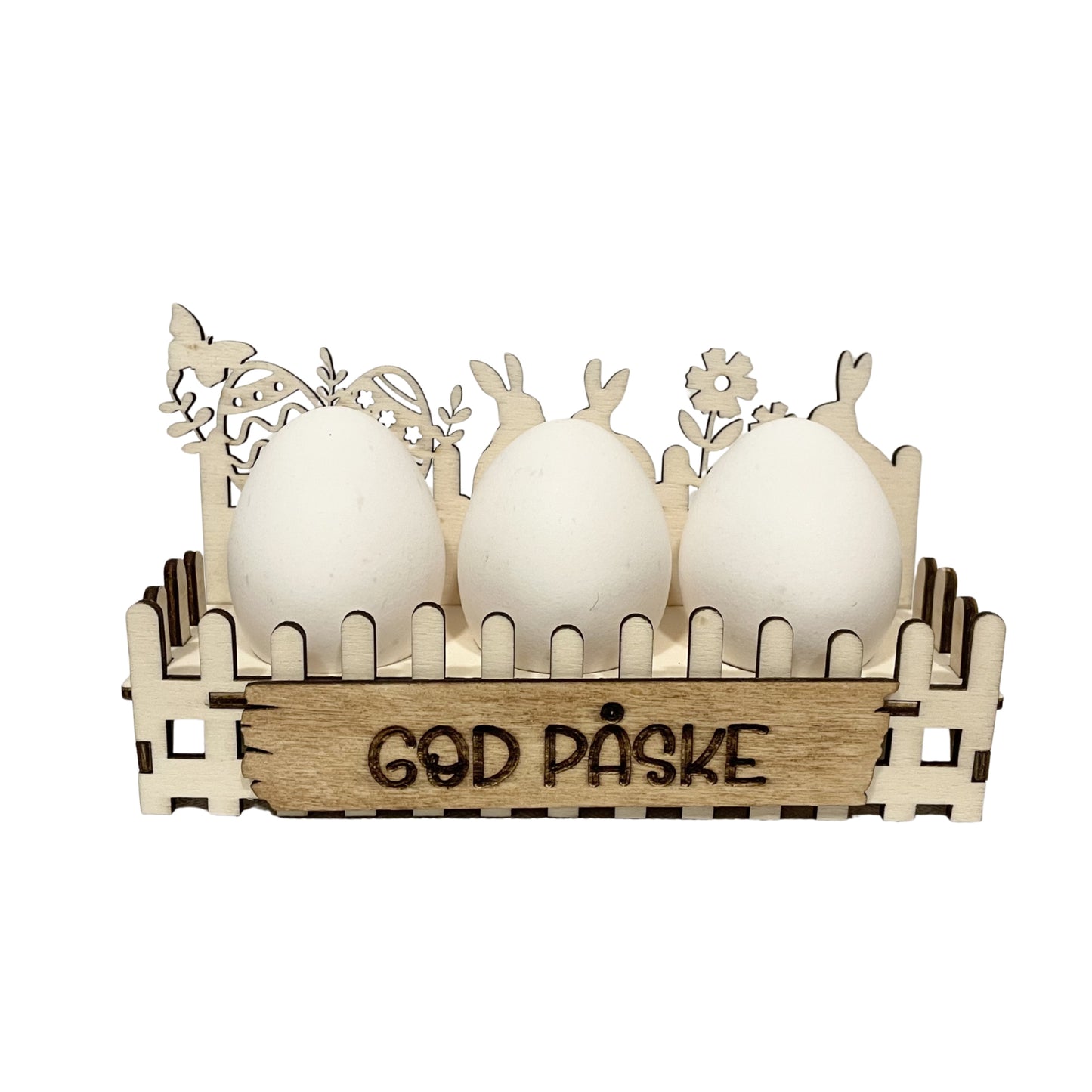 God Påske - Eggholder for 3 egg